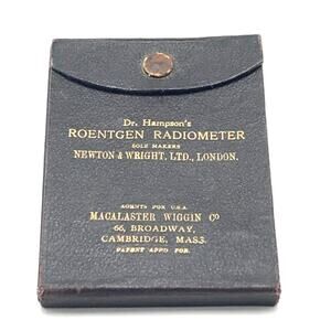 Vintage Dr Hampson's Roentgen Radiometer